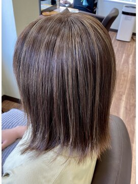 ニコ 相模大野店(nico.) 白髪ぼかしハイライト