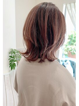 ネオリーブカップ 町田店(Neolive capu) ボブウルフ　イメチェンヘアスタイル　外ハネボブ