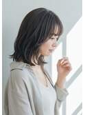 30代40代50代外ハネミディアムレイヤーフェイスレイヤー髪質改善