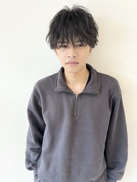 イル(ill) ランダム マッシュ パーマ