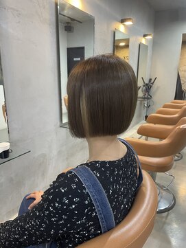 レックス 中野(rex) ミニボブ　インナーカラー