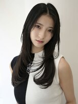 エアー 銀座(air)&nbsp;ロングレイヤー/韓国/ヨシンモリ/髪質改善/モテ髪
