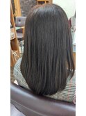縮毛矯正【SEASON　PLUS　湯山】さら艶ストレートロング　NO33