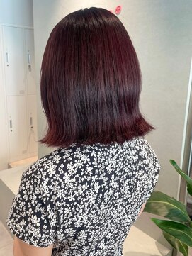 トリッカ シブヤ(TRICCA SHIBUYA) 暖色カラー/チェリーレッド/艶っぽ/イメチェン/ブリーチなし