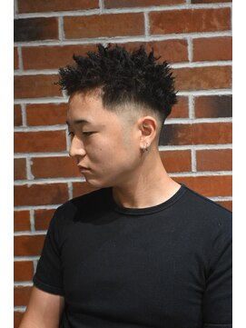 メンズヘアトーキョー 梅田(MEN'S HAIR TOKYO) MENSHAIR/特殊パーマ/針金パーマ/スパイキーショートアフロ