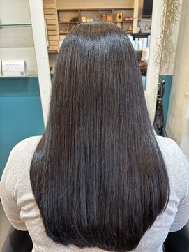 ヘアーアーチ八王子店(HAIR ARCH) 【就活ブラック×ぷるツヤストレート】