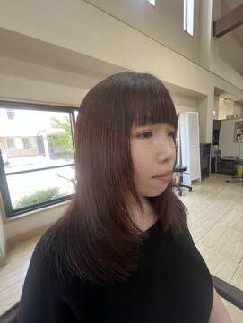 フェリア サウスガーデン(felia southgarden) 伸ばしかけでも可愛い顔まわりレイヤー#静岡市