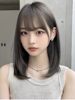 レア 銀座(Le'a)&nbsp;レイヤーカットハイレイヤー顔周りカット韓国風レイヤー髪質改善
