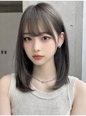 レイヤーカットハイレイヤー顔周りカット韓国風レイヤー髪質改善