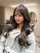 エンネ 新宿(enne)&nbsp;1ブリーチで叶うヘーゼルベージュ
