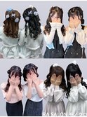 【推し活ヘアセット】長さが違くてもできる双子ヘアセット