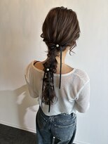 ヘアセット専門サロン by OKINAWA WATABE WEDDING 那覇店&nbsp;編みおろし