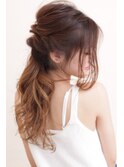 【違う自分を発見☆】カジュアルポニースタイル