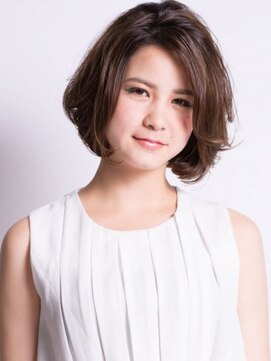 クアトログランシュ ひたちなか店(QUATRO×GranCieux) オフィスにもオススメ！ナチュラルボブ