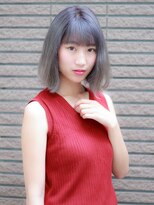 レガーミ(Legami)&nbsp;【Legami】アッシュグレー　ハイライト　ミディ