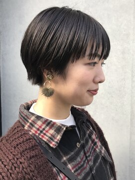 ヘアーメイクオズ(hair make O/S) オイル仕上げ☆マッシュショートスタイル