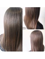 ディーリンク 南橋本店(HAIR MAKE DLINK) 落ち着いたベージュカラー