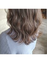 ミルヘアデザイン(mil hair design) 柔らかグレージュ