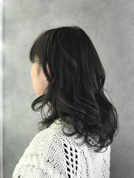 ヘアサロンエムフィス 池袋東口(HAIR SALON M Fe's) デザインカラー/厚めバング/ローライト/スリークボブ