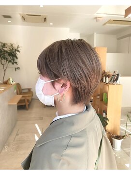 リコヘアー(Lico hair) ショート×シアーベージュ