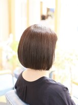 リビーチ ヘア リゾート 赤羽(Rebeach HAIR RESORT)&nbsp;【赤羽リビーチ】ぱつっとラインのショートボブ♪