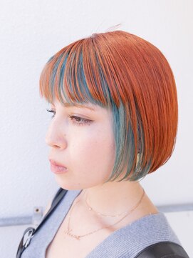 デビュー ヘアーメイク ミニボブ　フェイスフレーミング