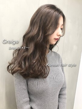 セシルヘアー(CECIL hair) 下北沢/ブリーチ×グレージュ×くびれヘア