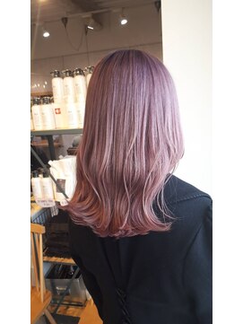キールーム 伊丹西台店(Kir'oom) 王道くすみピンクカラー