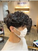 メンズスパイラルパーマ