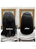 髪質改善縮毛矯正ヘアエステ