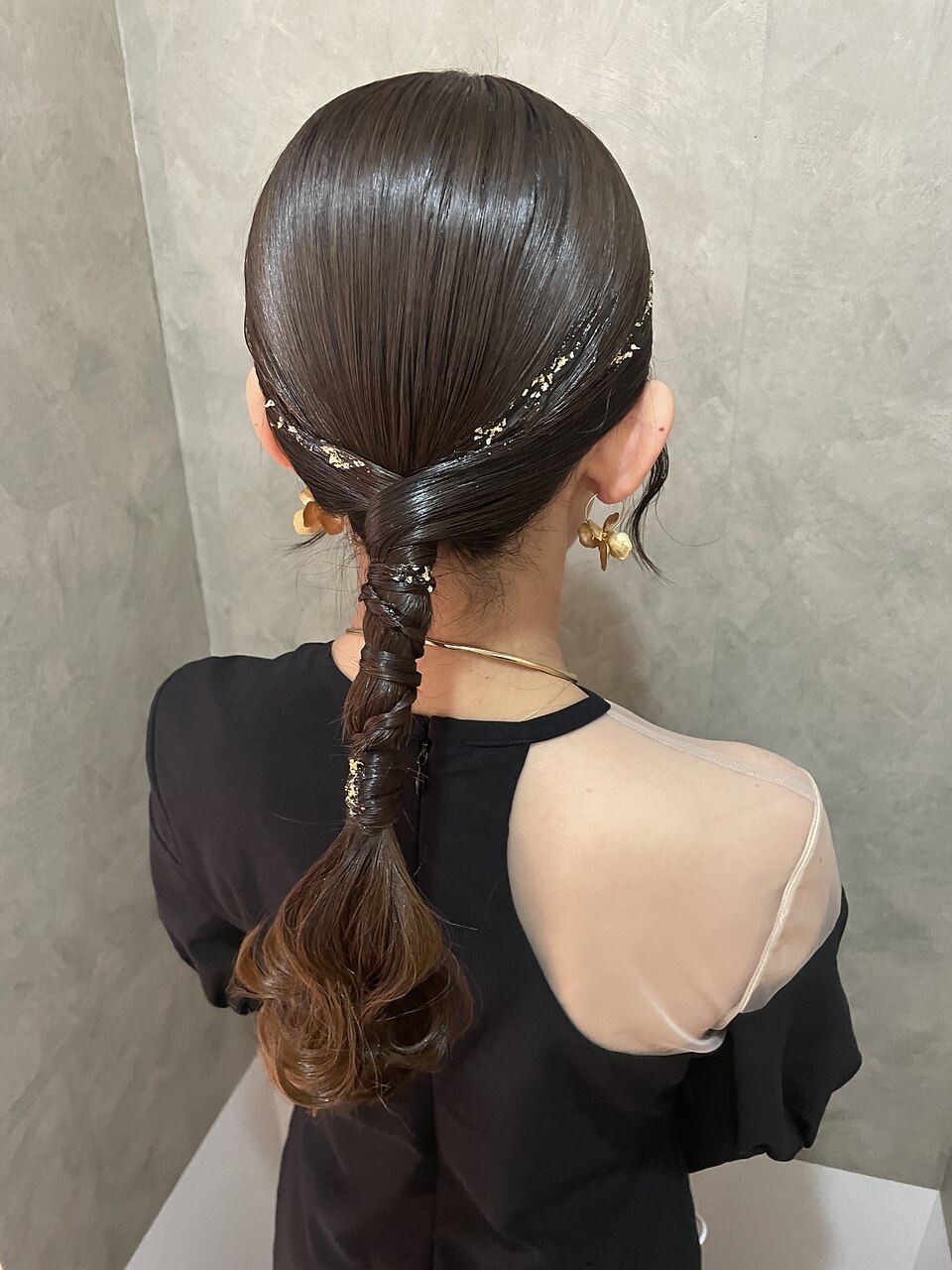 ポニーテール　ミドルサイズ　no2 ポニーテール ミドルサイズ no2 2025年秋】ミディアム ポニーテールの