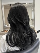 ヨロ 小岩(YOLO) 就活実習ブリーチなし韓国暗髪ダークグレーレイヤーカット