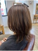 手ぐしでも決まるレイヤースタイル