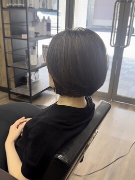 ヴィフ 大船(VIF) 前髪マチルダボブピンクベージュインナーグレージュ大船40代50代