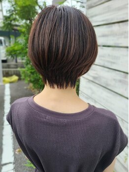 アンドビー(&b.)の写真/【360度どこから見てもおしゃれで可愛いショートスタイルをご提案！】ショート初挑戦の方にもオススメ♪
