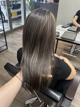 ヴィフ 大船(VIF) ハイライトカラーグレーベージュグレージュカラーアッシュ