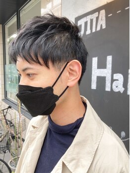 リノア(Linoa)の写真/オンもオフもどっちも決まる♪Linoaのこだわりメンズカット◎今年のトレンドパーマorカラーも任せて!!