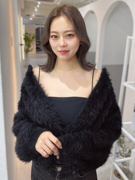 ジーナ 渋谷神南(Zina) ショコラベージュ◎くびれボブ