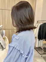 ウェイズトウキョウ 新宿店(Ways TOKYO)&nbsp;グレージュカラー　外ハネボブ　レイヤーカット　新宿