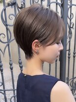 ラフ 立川(Laff)&nbsp;ショートヘアショートボブ白髪ぼかしハイライトカラーボブ