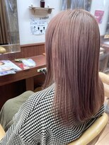 ヘアセラピー サラ 北仙台店(hair therapy Sara) PINK/ハイトーン/ダブルカラー