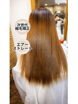 ヘアーメイク ダンス(hair make DANCE)&nbsp;ノンアイロン酸性ローダメージ縮毛矯正 『エアーストレート』