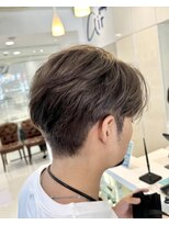 エアー 銀座タワー(AIR)&nbsp;ダブルカラー/ツーブロック刈り上げセンターパート