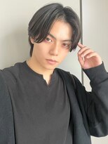 トリッカ 代官山(tricca)&nbsp;メンズセンターパート/ニュアンスパーマ/ナチュラルヘア