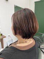 フー バイ セリナ(Fuu.by serina)&nbsp;レッドブラウン×ショートボブ