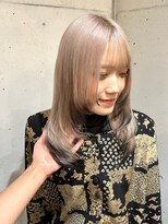 ヴォアソルヂェガーデン(Voasorte GARDEN)&nbsp;【VoasorteGARDEN】ホワイトベージュ　レイヤーカット