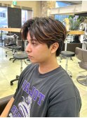 フェザーバング カルマパーマ センターパート 吉祥寺/島田優斗