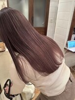 ラレイ(Lalei) 【白岩】ブリーチなしカラー/ピンクブラウン/暖色カラー