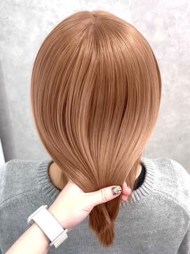 ロウル 渋谷(LOWRL) ハニーミルクティー/ミルクティーカラー/ケアブリーチ