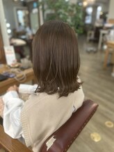 ヘア カンパニー トワ 千葉店(TOWA) やわらかアッシュベージュ